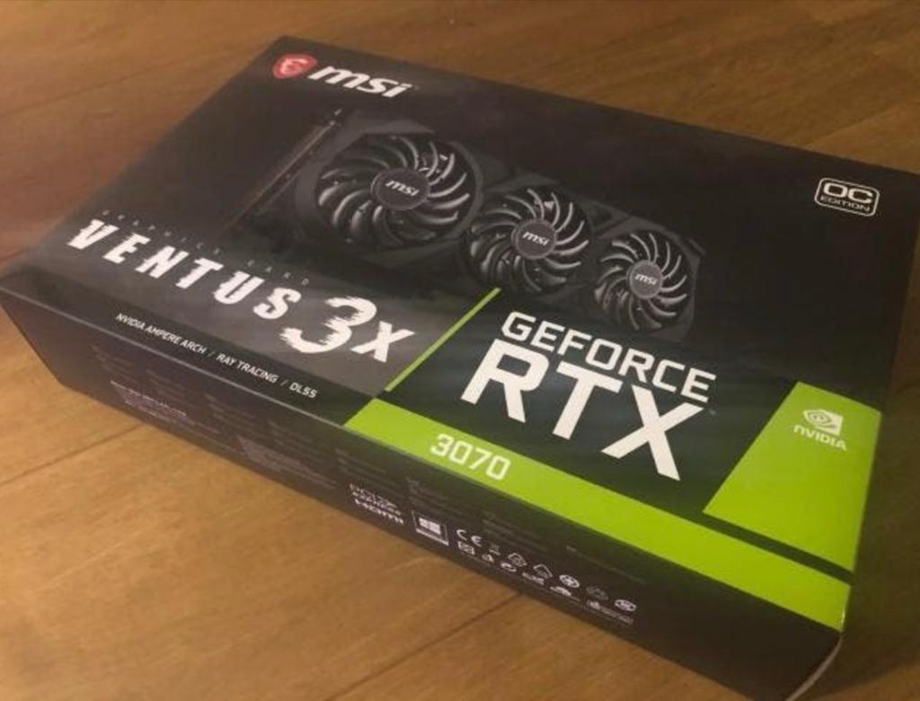 MSI GeForce RTX 3070 Ventus 3X OC Grafische Kaart, Computers en Software, Videokaarten, HDMI, GDDR6, PCI-Express 4, Ophalen of Verzenden