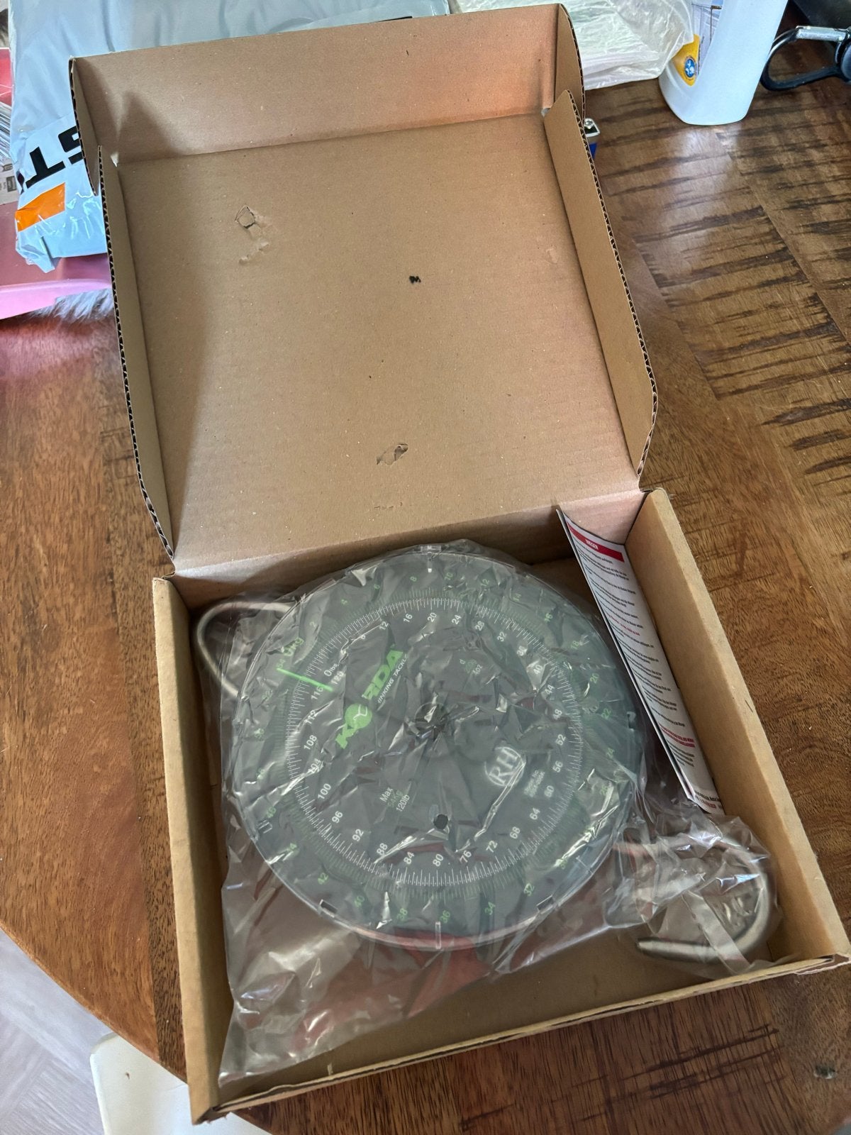 Korda Weegschaal 54kg/120lb met handvat, Ophalen of Verzenden, Zo goed als nieuw, Overige typen
