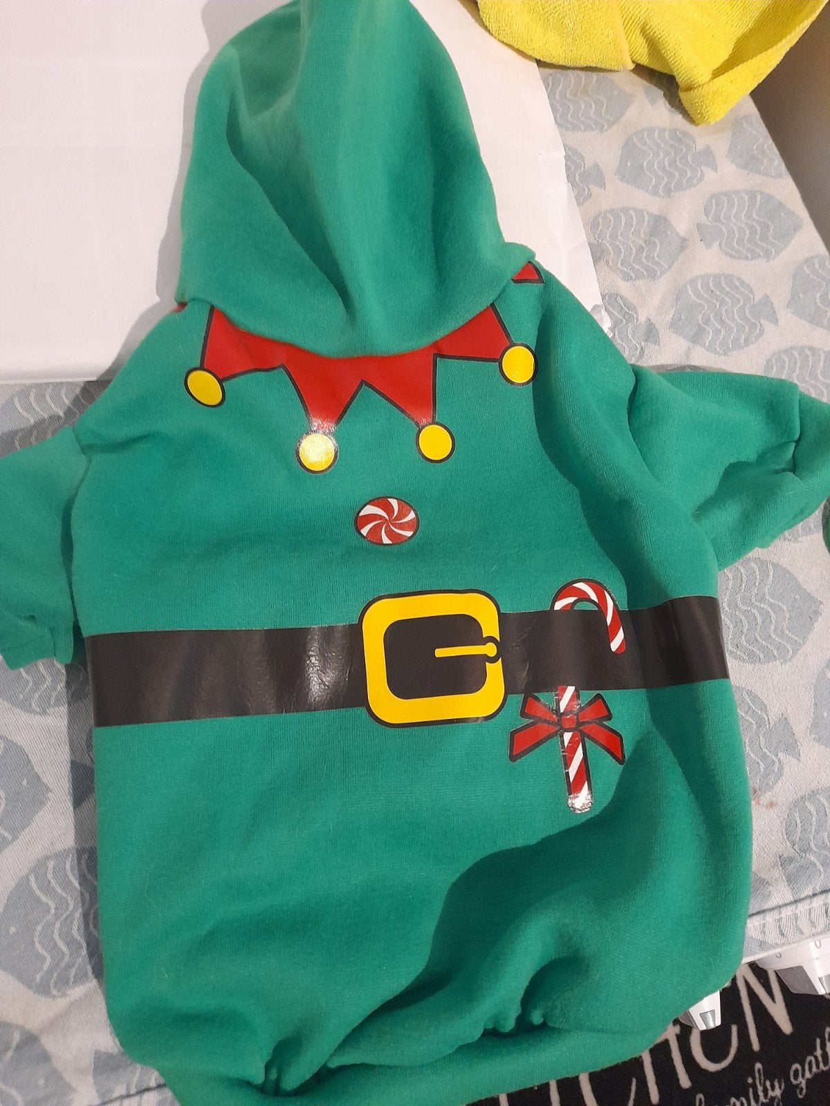 trui hond kerst Kerstelf voor klein ras M, Dieren en Toebehoren, Hondenkleding, Verzenden, Nieuw, Hondentrui