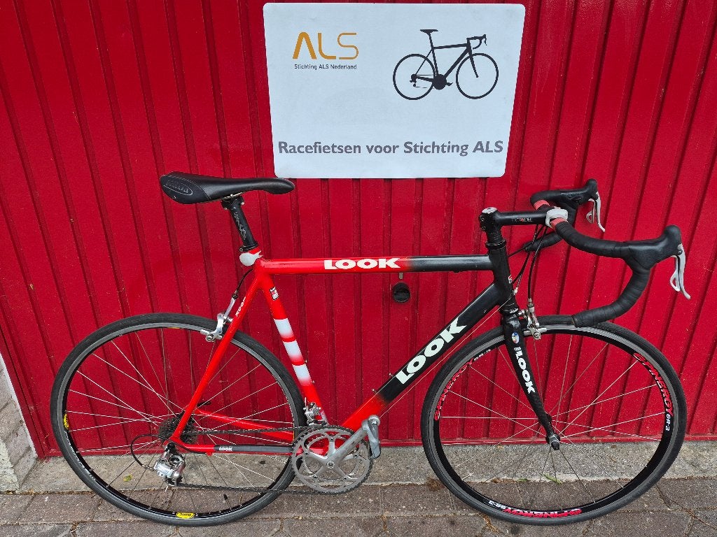 Look Alu/Carbon Dames/Heren Racefiets - Campagnolo Chorus, 28 inch, 2ehandsracefietsen.nl, Gebruikt, Velgrem