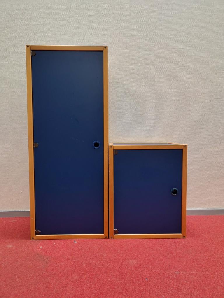 Elmar Flötotto Kasten Blauw Design Jaren '70, Ophalen, Gebruikt