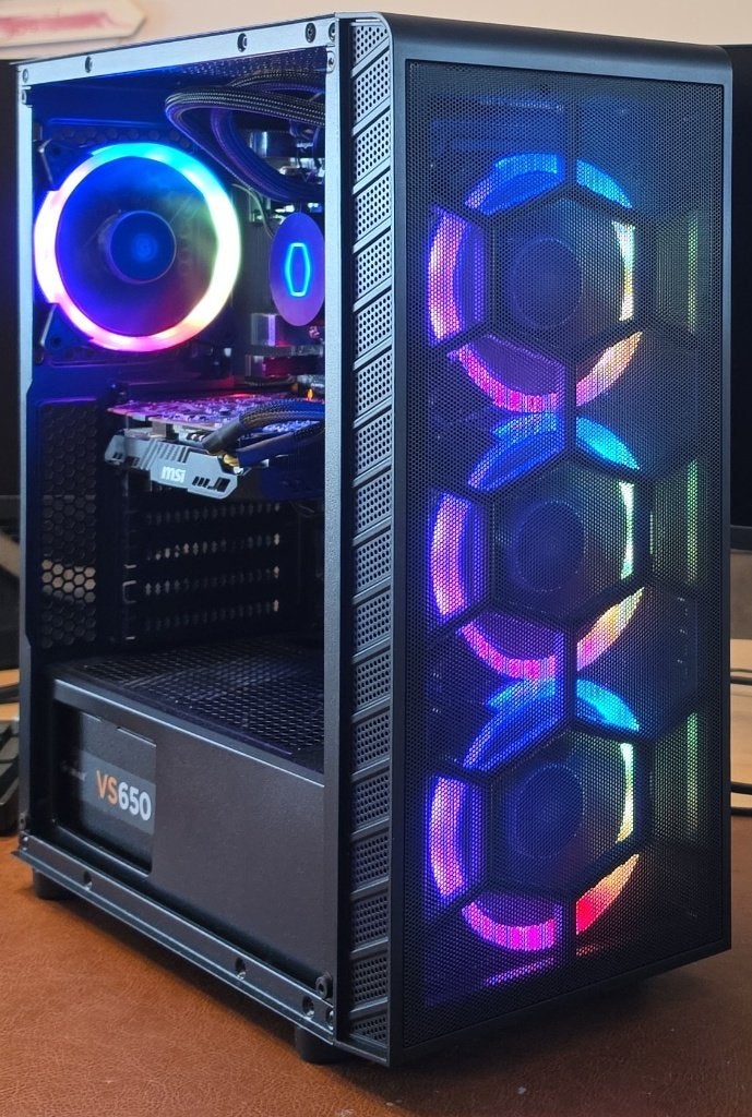 MULTIMEDIA & GAME PC i5 8600K/750GBSSD/16GBDDR4/GTX1070OC 8G, Zelf gebouwde pc, Ophalen of Verzenden, Zo goed als nieuw, 2 TB