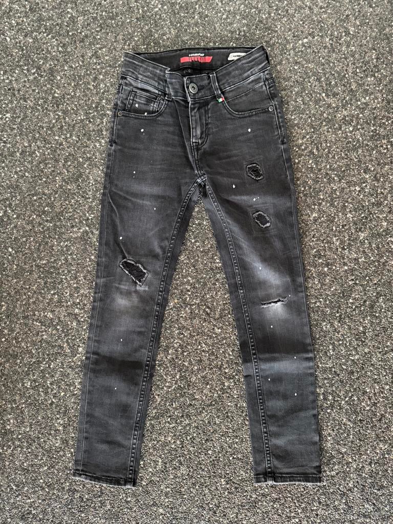 Spijkerbroek Vingino maat 8/128, Kinderen en Baby's, Kinderkleding | Maat 128, Ophalen, Zo goed als nieuw, Jongen, Broek