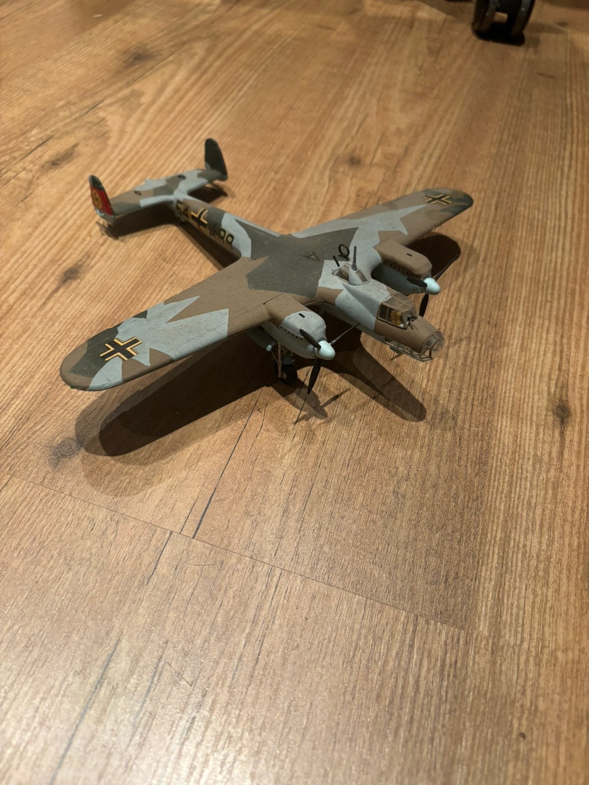 1/72  Dornier Do-17 Duitse bommenwerper WW2 gebouwd, 1:72 tot 1:144, Gebruikt, Italeri, Ophalen of Verzenden