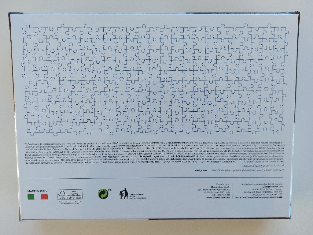 Clementoni Panorama puzzel Disney Mickey Mouse NIEUW 1000, Ophalen of Verzenden, 500 t/m 1500 stukjes, Nieuw, Legpuzzel