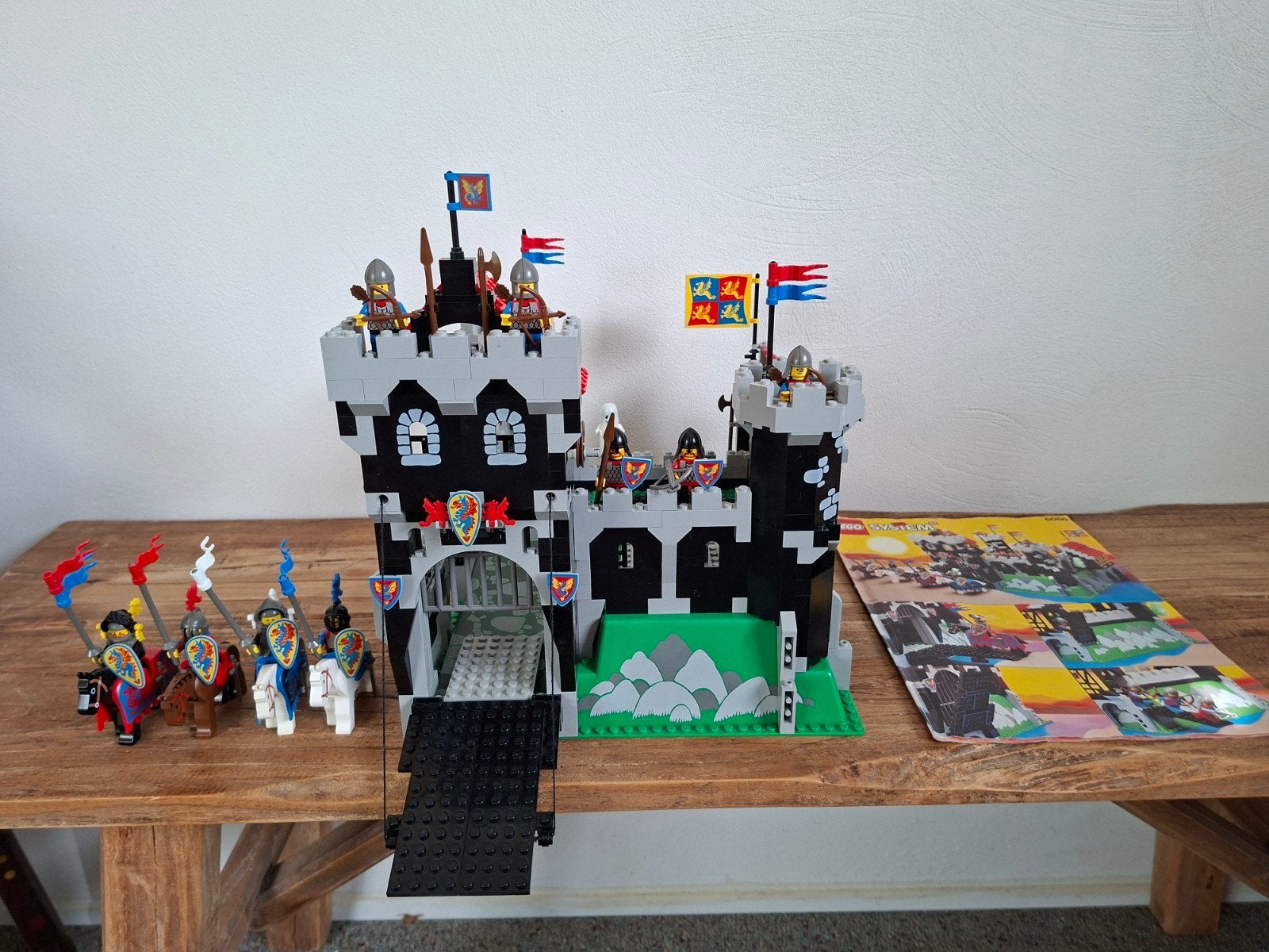 Lego Black Knights Castle 6086, Gebruikt, Lego, Compleet, Ophalen of Verzenden