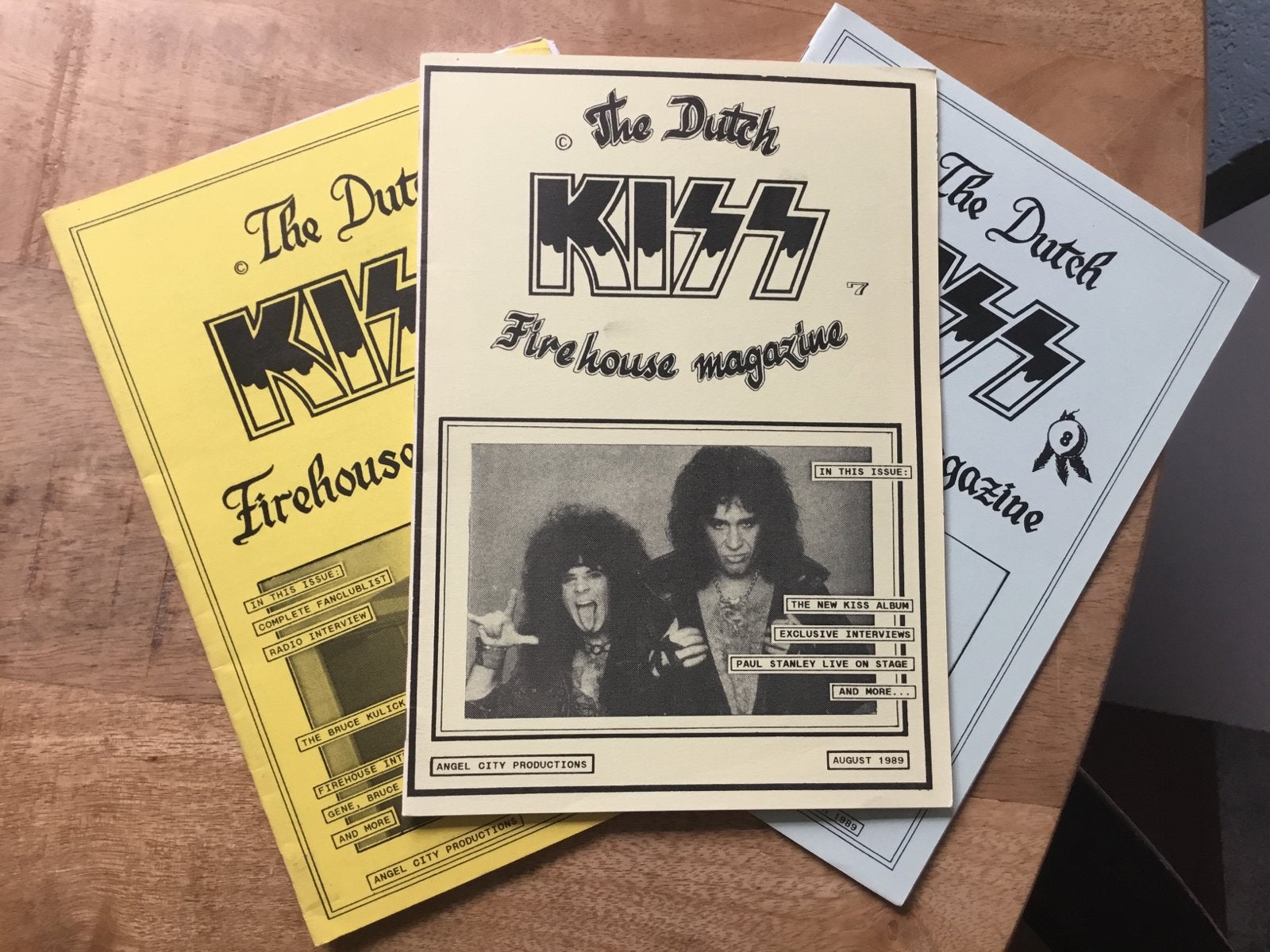 The Dutch KISS Firehouse Magazine - 3 nummers, Ophalen of Verzenden