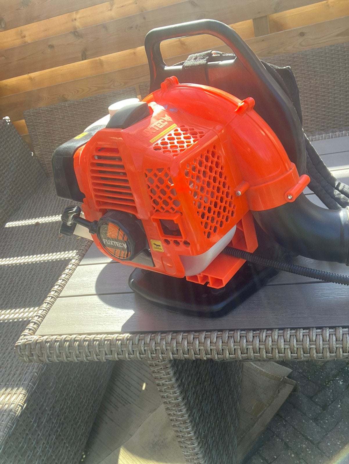 Benzine bladblazer nieuw