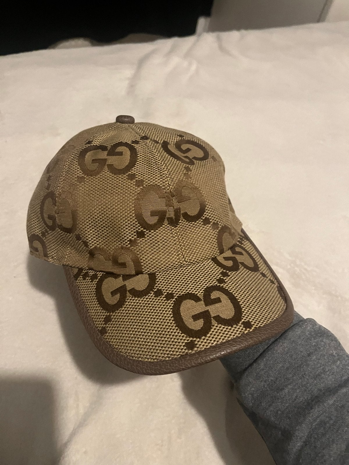 Gucci GG Baseballpet Beige Maat M - Nieuw met dustbag, Ophalen of Verzenden, Nieuw, Pet