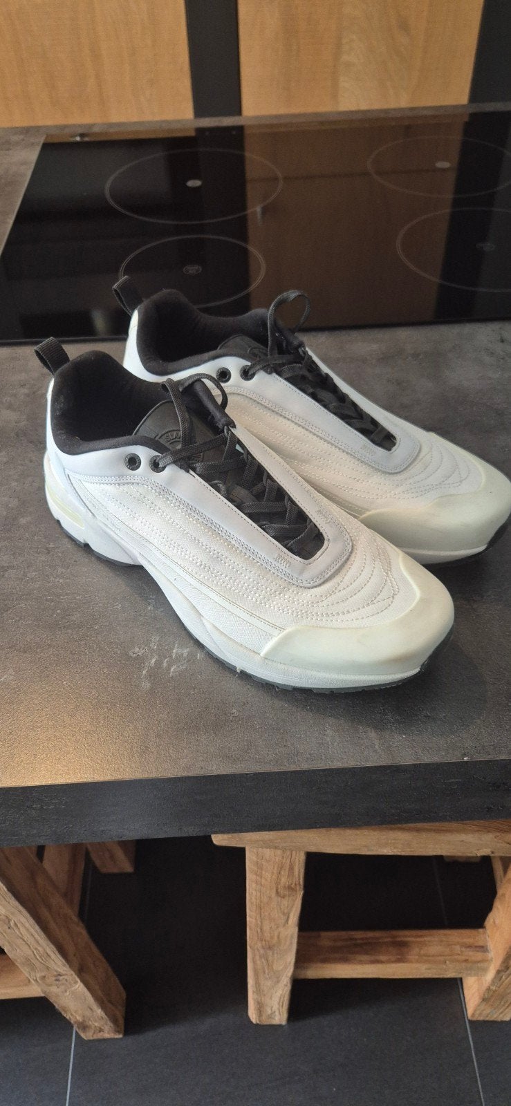 Stone Island Sneakers - Wit, Kleding | Heren, Schoenen, Wit, Ophalen of Verzenden, Gedragen, Stone Island