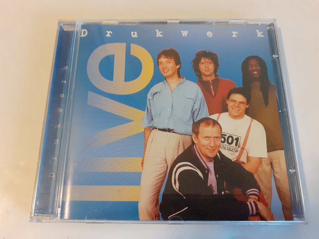 3 cd's van DRUKWERK, Ophalen of Verzenden, Zo goed als nieuw, Levenslied of Smartlap, Album