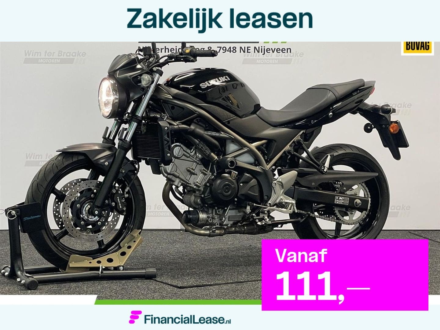 Suzuki SV 650 ABS - 2022, Motoren, Motoren | Suzuki, Bedrijf, Sport, Meer dan 35 kW, 645 cc