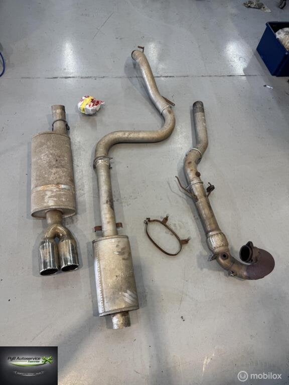 Saab 9-3 1998-2003 Aero Viggen JT uitlaat+downpipe vol 3”, Gebruikt, JT, Ophalen of Verzenden, Saab