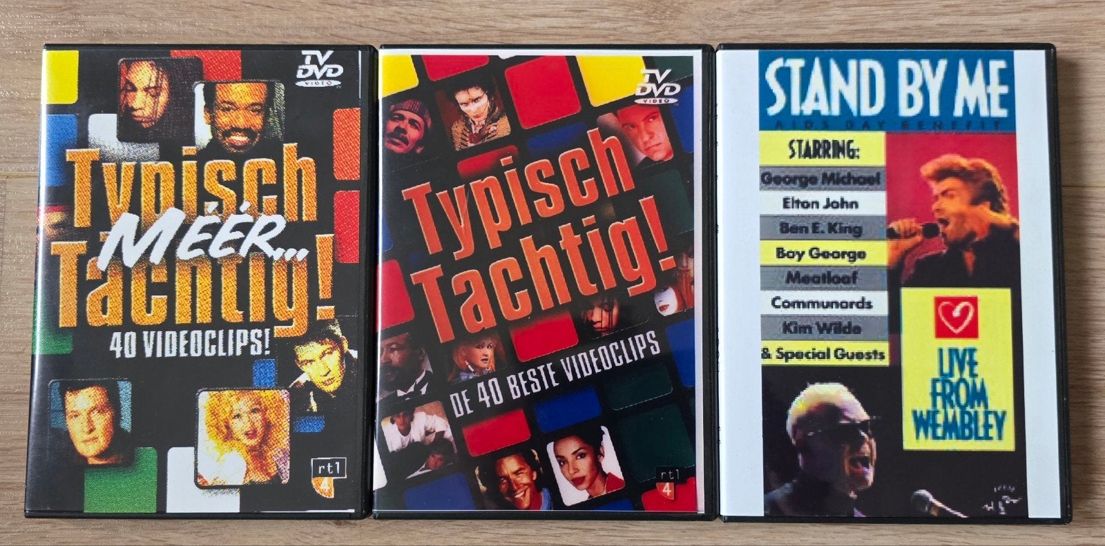 Drie Dvd's 80 jaren muziek, Ophalen of Verzenden