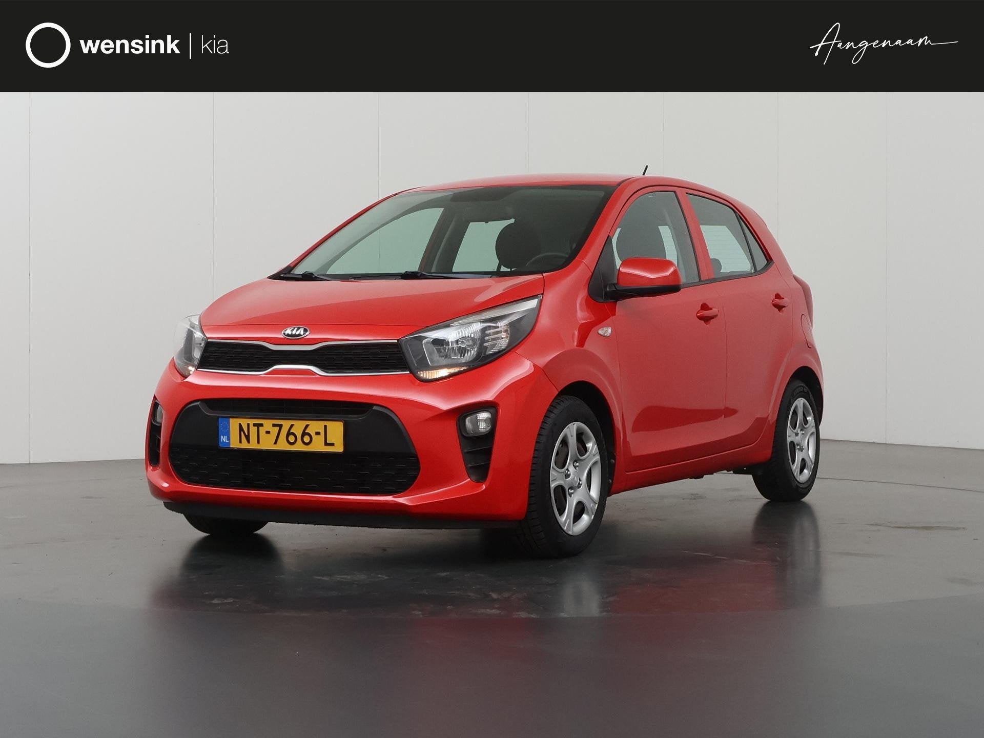 Kia Picanto 1.0 CVVT ComfortLine | Airco | Radio | Centrale, Voorwielaandrijving, Stof, Gebruikt, Euro 6