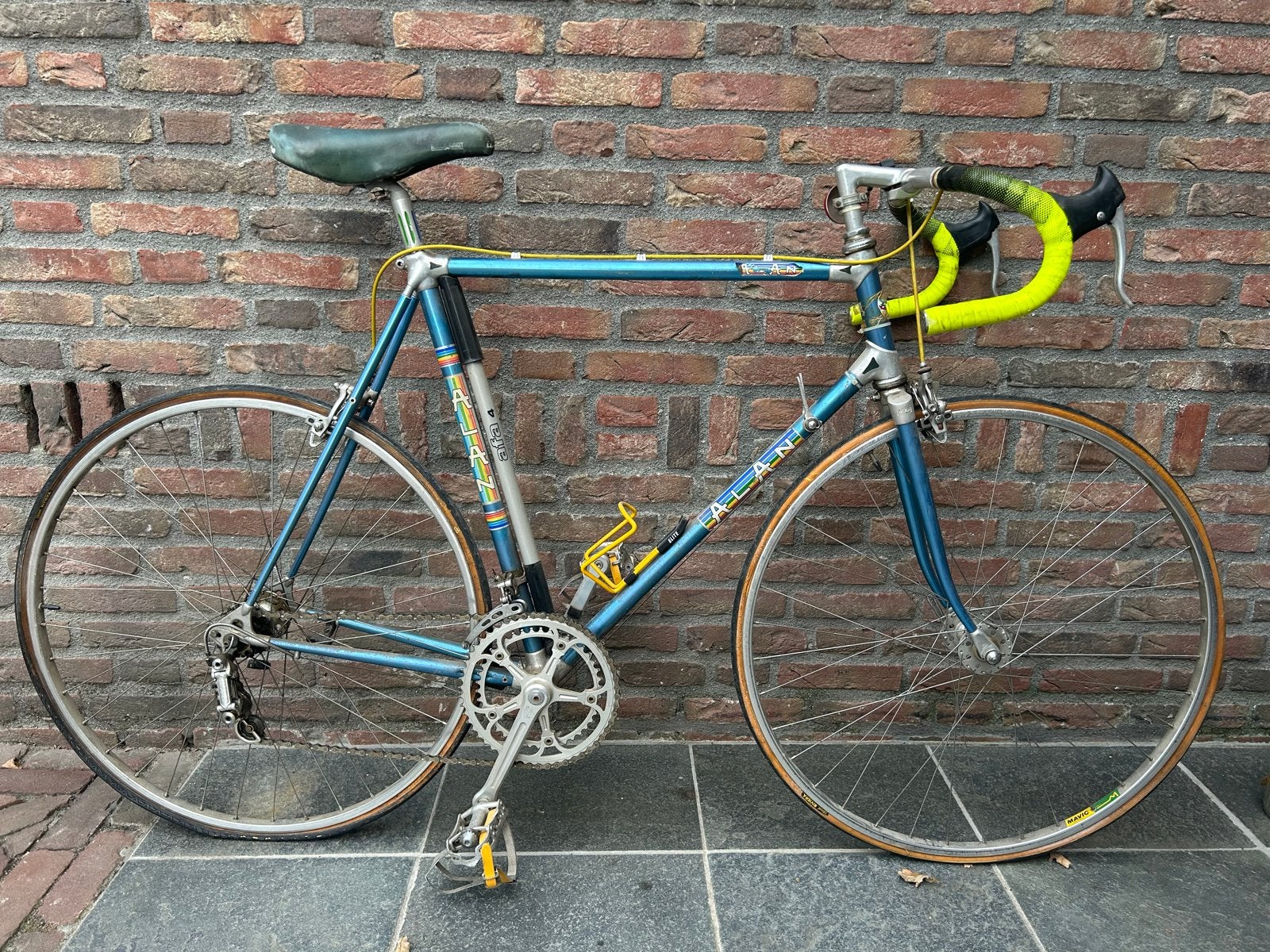 Vintage Alan Guerciotti racefiets - Klassieke stalen ros, Gebruikt, Staal, 53 tot 57 cm, Ophalen