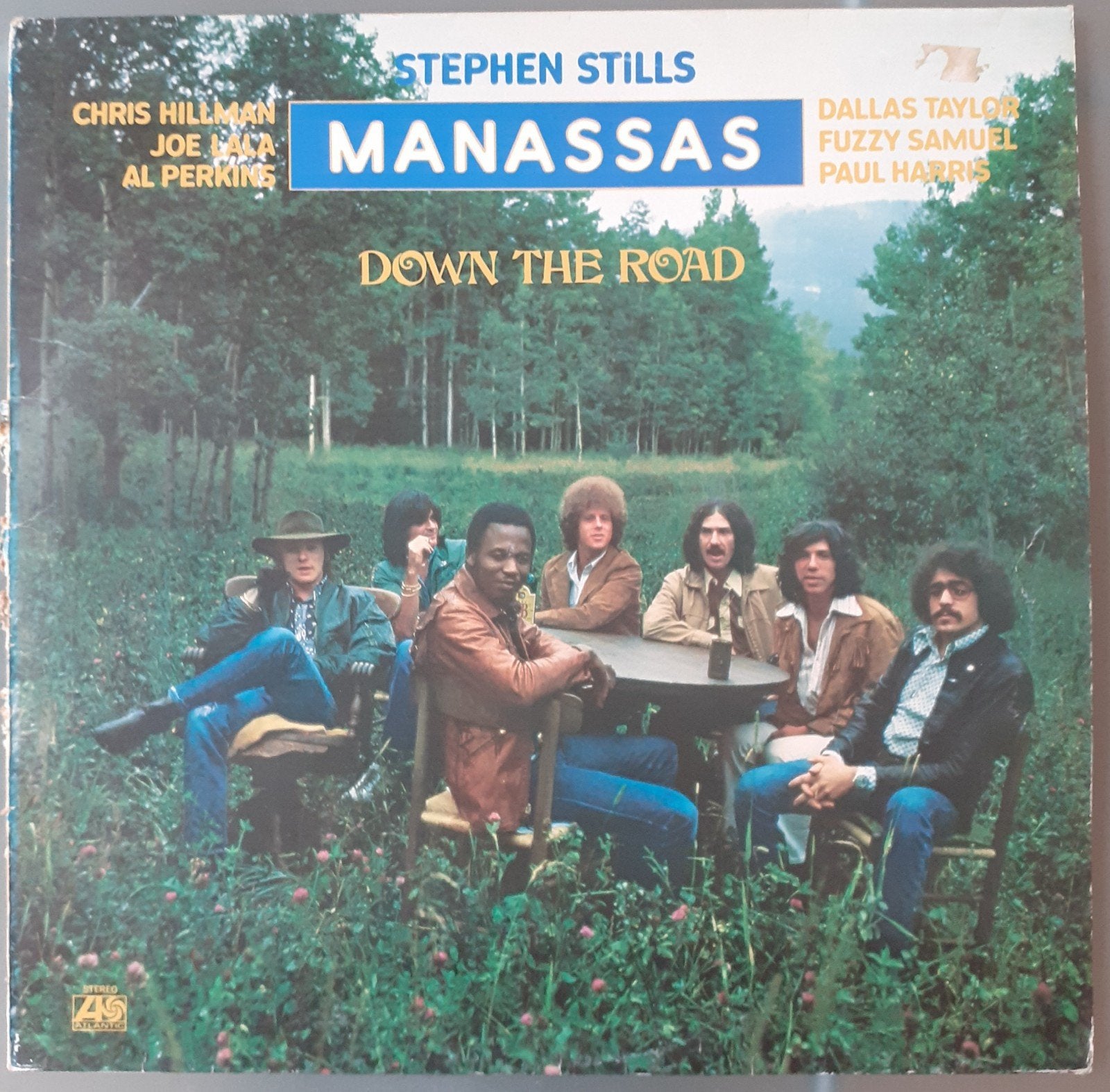 Manassas - Down The Road LP (1973) Rock/Pop, LP, Rock, Gebruikt, Ophalen of Verzenden