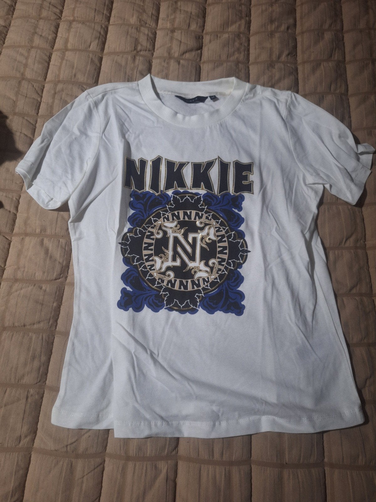 Nikki t Shirt, Ophalen of Verzenden, Zo goed als nieuw, Maat 34 (XS) of kleiner, Korte mouw