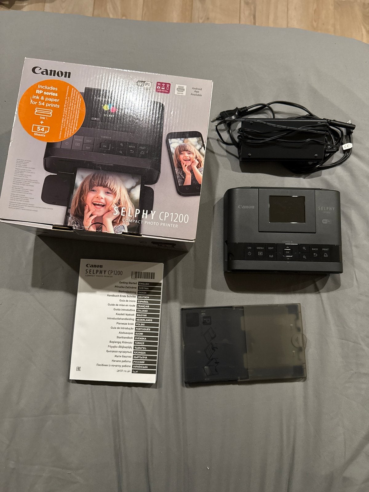 Canon SELPHY CP1200 Compacte Fotoprinter met Wi-Fi, Computers en Software, Fotoprinter, Kleur printen, Ophalen of Verzenden, Zo goed als nieuw