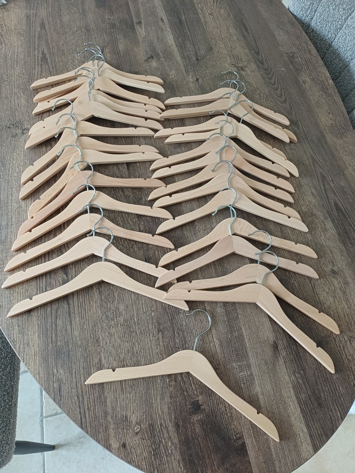 IKEA Bumerang kledinghangers, 32 cm breed, hout, Kleding | Dames, Ophalen of Verzenden, Gebruikt, Hout, Volwassenen