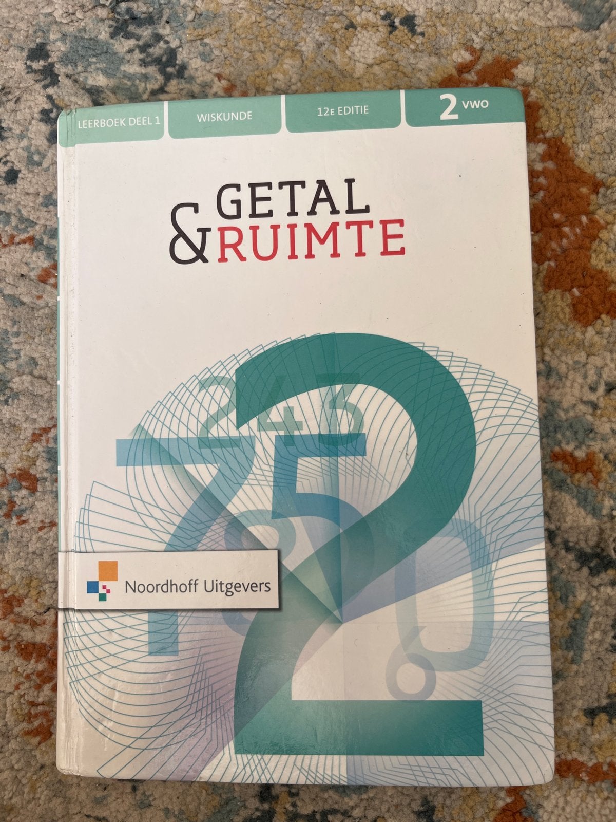 Getal & Ruimte Wiskunde 2 VWO Leerboek Deel 1 (12e editie), Ophalen of Verzenden, Gelezen, VWO, Wiskunde B