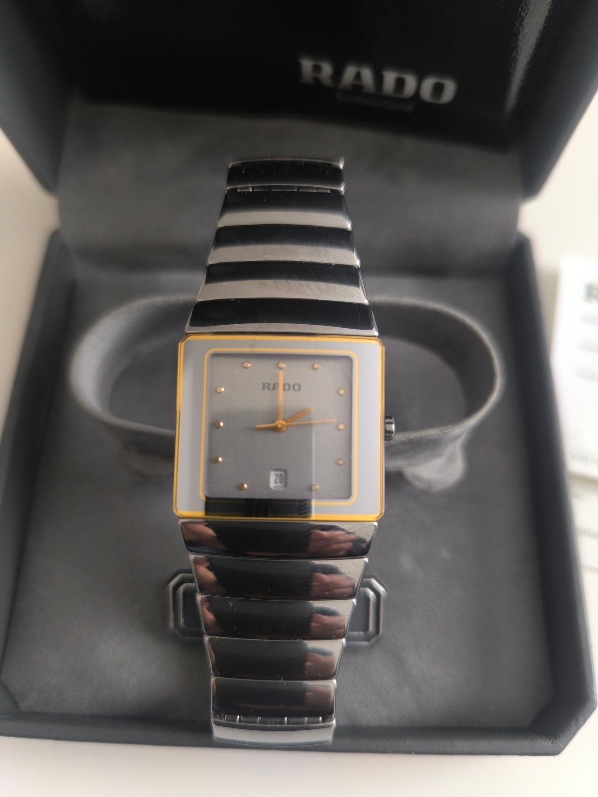 Rado Diastar Ceramic Horloge Swiss made Compleet, Overige merken, Staal, Polshorloge, Ophalen of Verzenden
