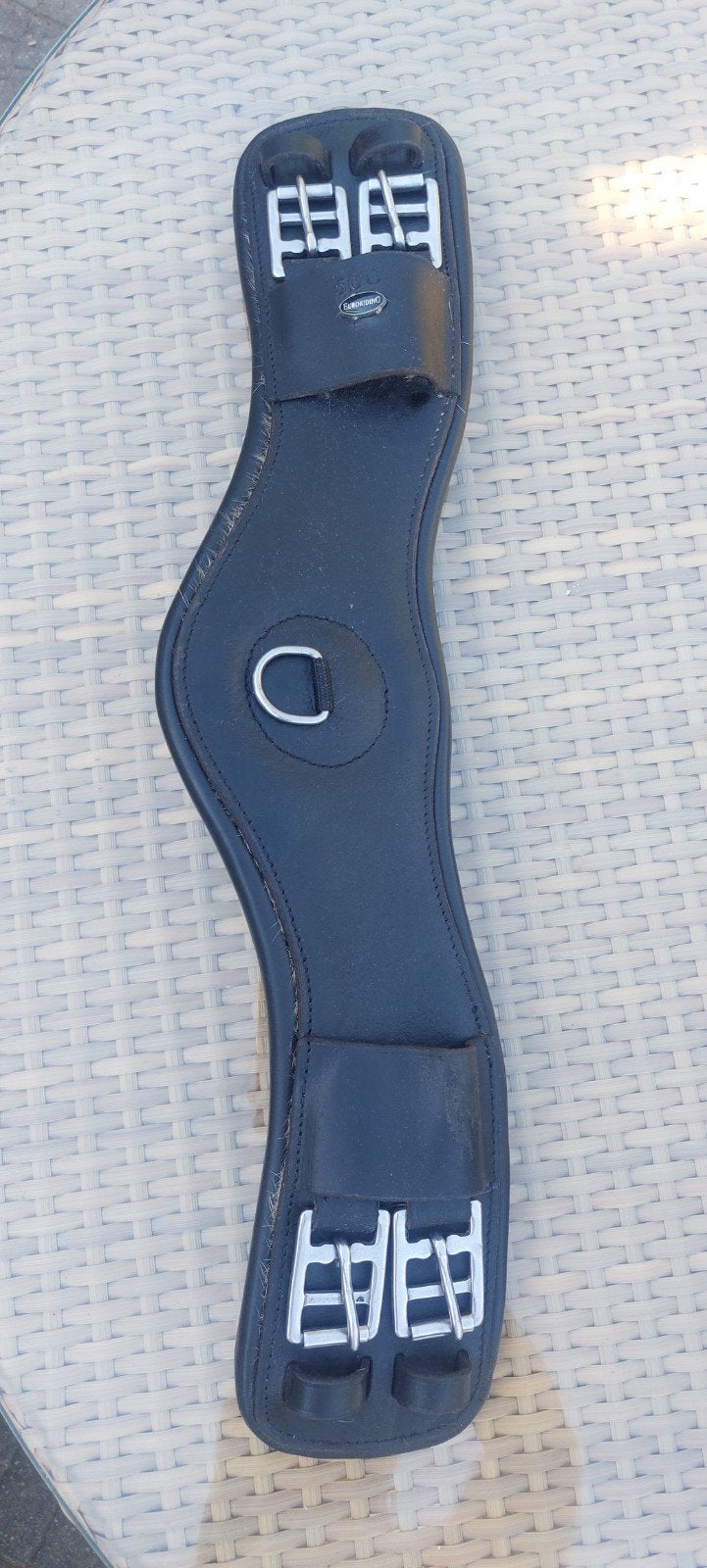 euroriding dressuursingel 50cm zwart, Ophalen of Verzenden, Singel, Anatomisch gevormd, Dressuur