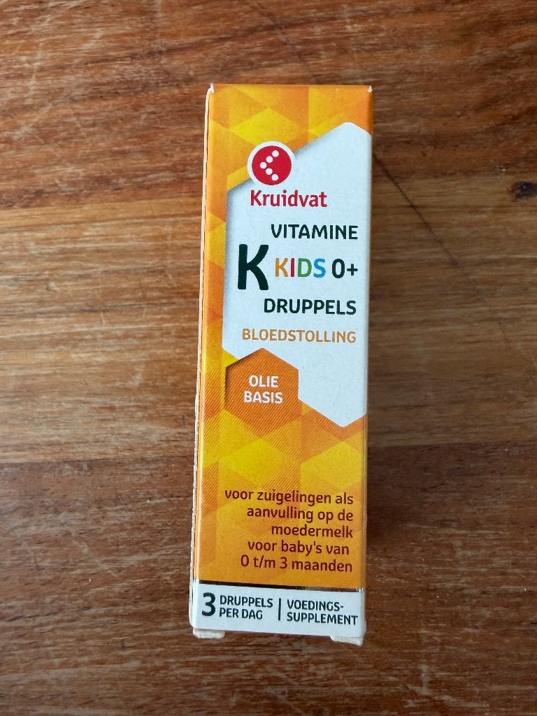 Vitamine K druppels ongeopend baby  Kruidvat, Ophalen, Nieuw, Overige typen