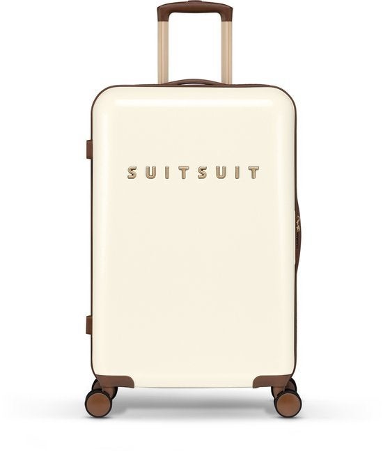 ✅NIEUW✅ SUITSUIT Fab Seventies koffer 66 cm | Antique White, Hard kunststof, Ophalen of Verzenden, 70 cm of meer, Nieuw