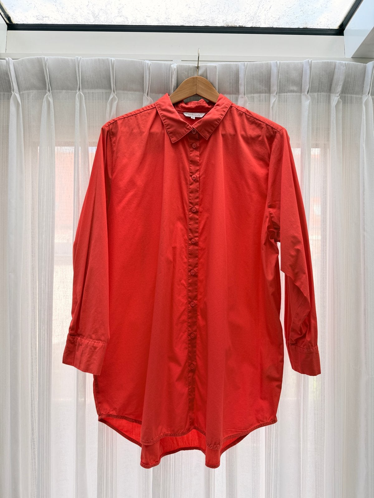 MSmode Oranje Blouse Maat 46, Ophalen of Verzenden, Gedragen, Maat 46/48 (XL) of groter, Oranje