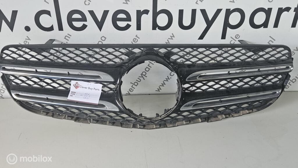 Grill origineel Mercedes GLC-klasse X253 ('15-'22) A25388066, Gebruikt, Mercedes-Benz, Ophalen of Verzenden, Mercedes-Benz