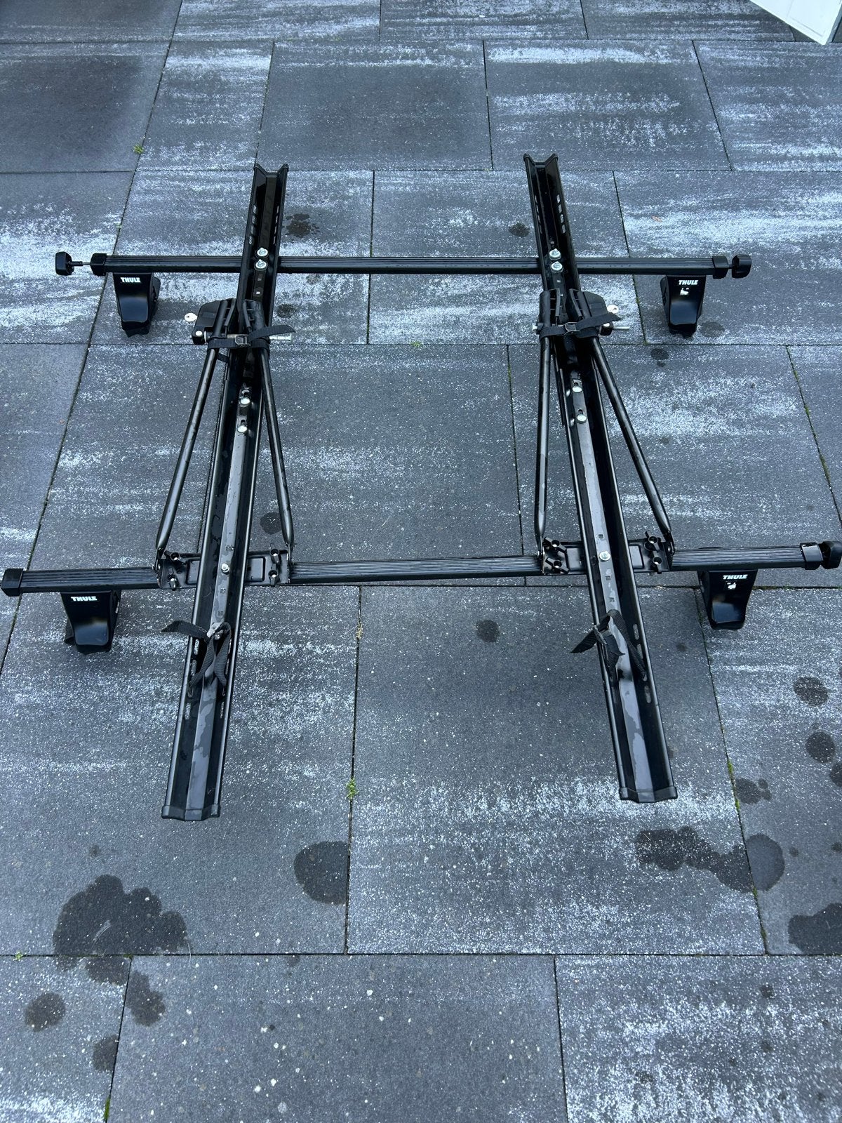 Thule dakdragers voor Golf 5 incl. fietsendragers, Ophalen, Gebruikt