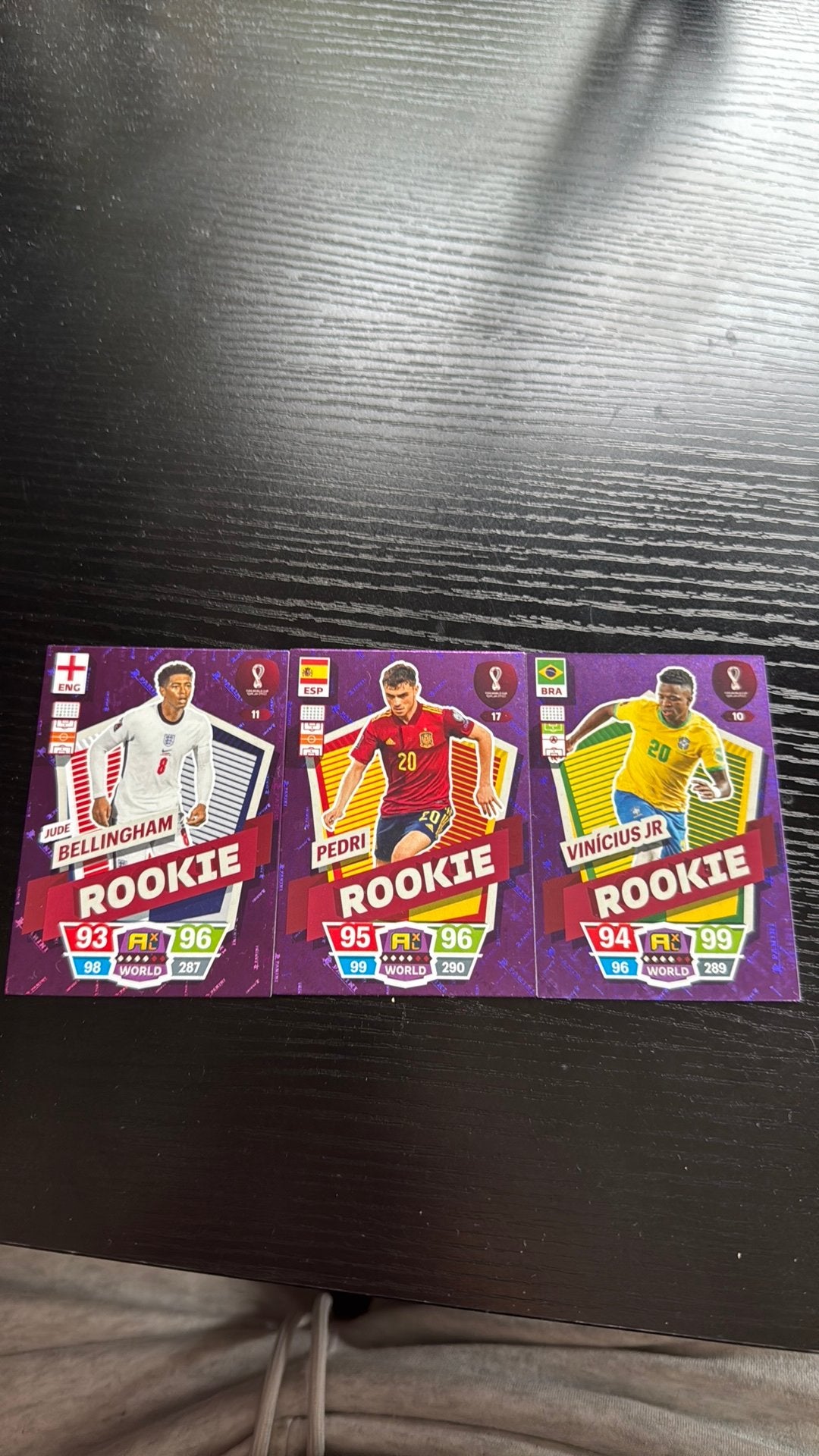 Rookie kaarten wk 2022, Ophalen of Verzenden, Zo goed als nieuw, Meerdere plaatjes