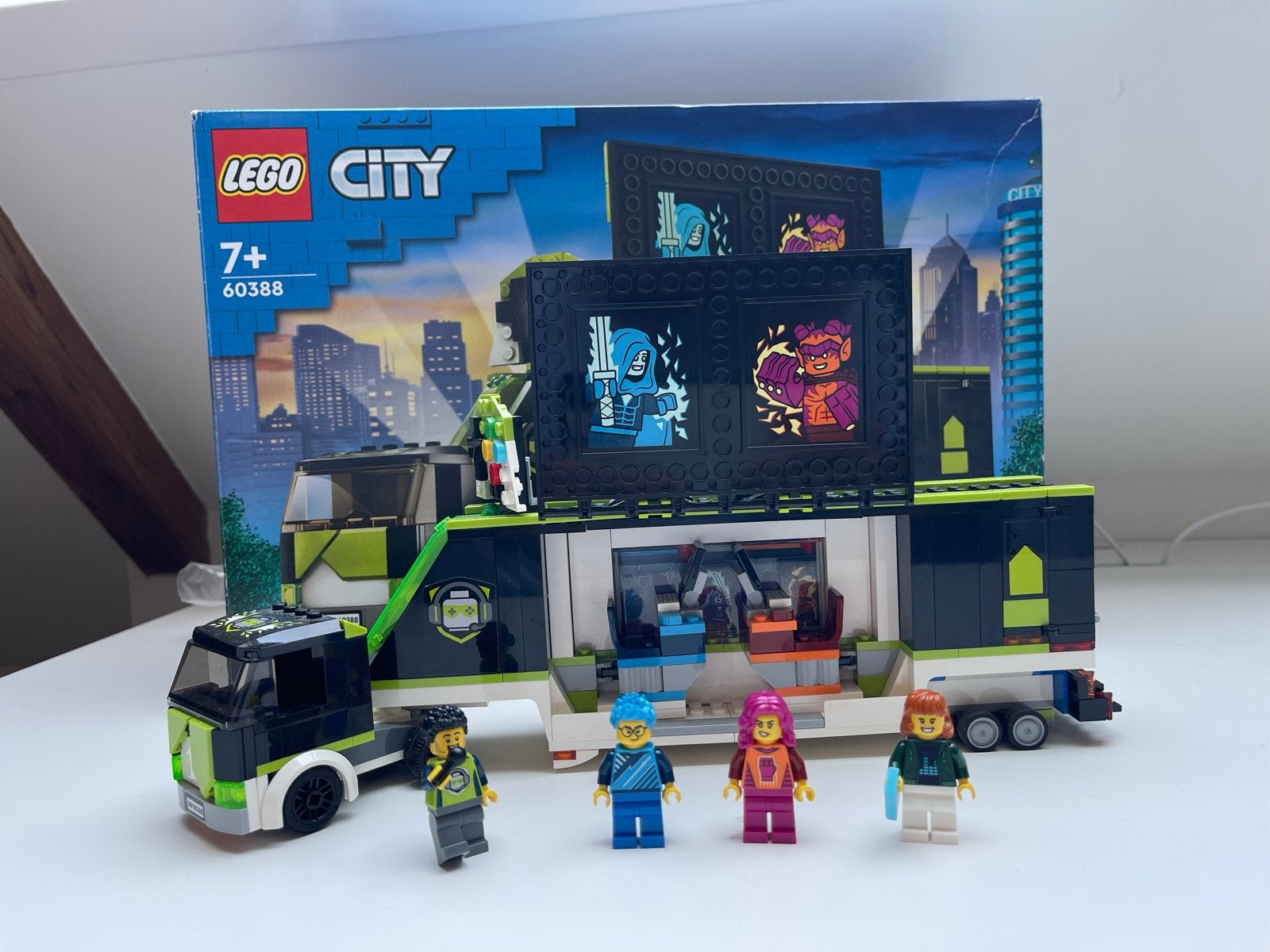 LEGO City Gametoernooi truck 60388, Ophalen of Verzenden, Zo goed als nieuw, Overige merken