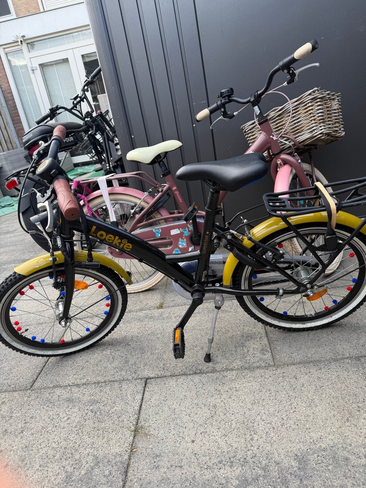 Loekie Batavus Superstar 18 inch kinderfiets, Fietsen en Brommers, Fietsen | Kinderfietsjes, Ophalen, Gebruikt, 16 tot 20 inch