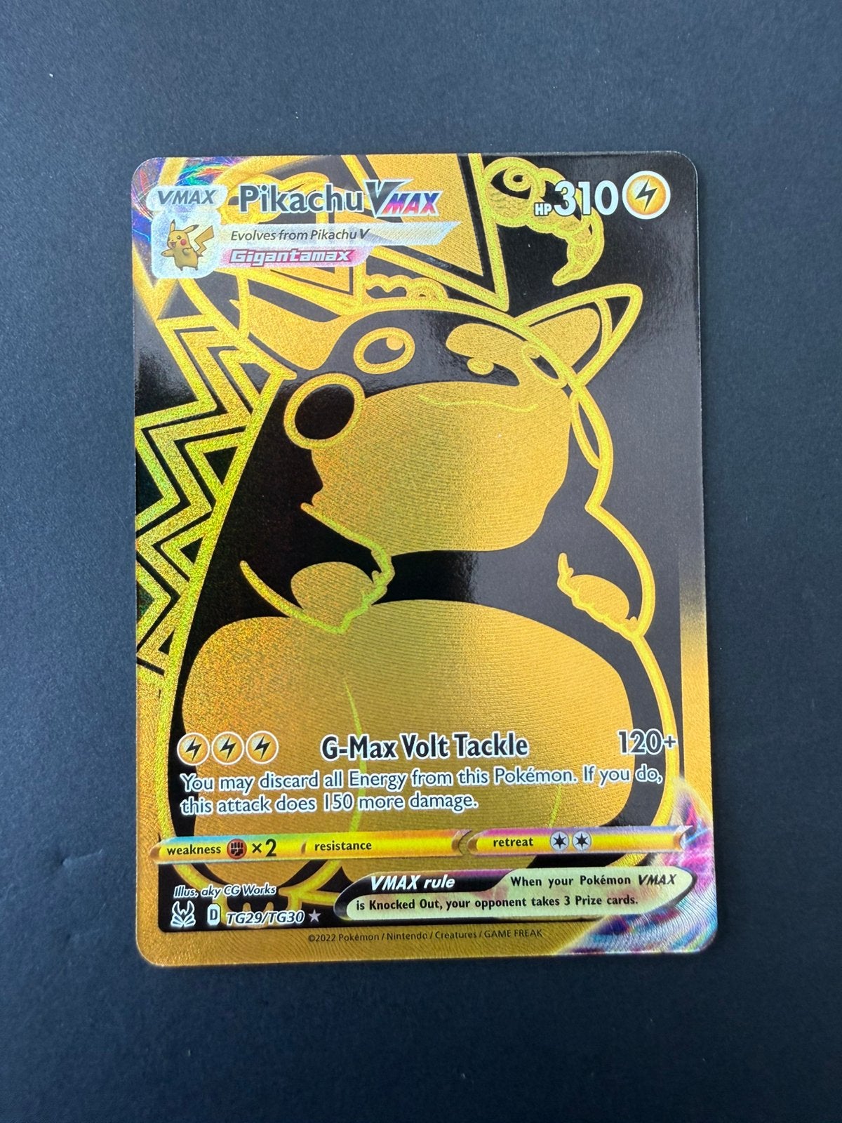 Lost Origin TG29/TG30 Pikachu Vmax, Ophalen of Verzenden, Nieuw, Losse kaart