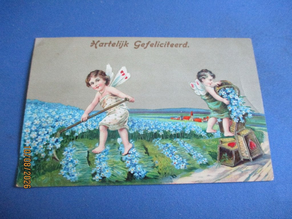 23 fantasie, Ophalen of Verzenden, Voor 1920, Gelopen, Sterren en Beroemdheden