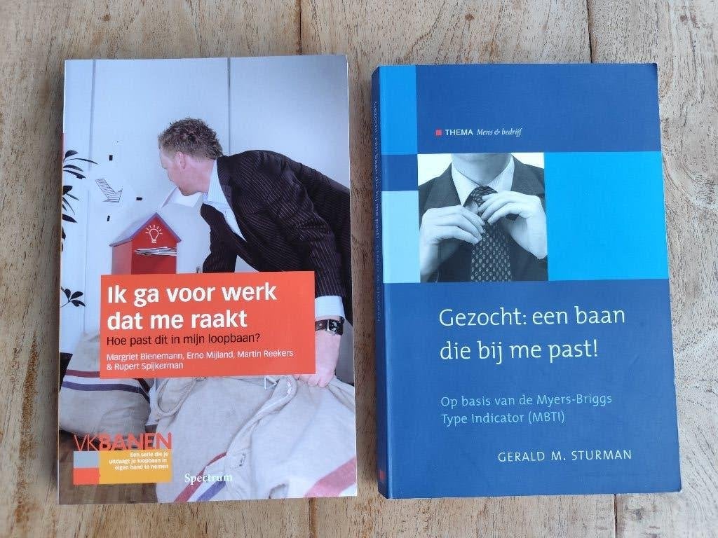 Ik ga voor werk dat me raakt & Gezocht: baan die bij me past, Ophalen of Verzenden, Zo goed als nieuw, G.M Sturman; M. Bienemann, E. Mijland, M.Reekers, H. Spijkerman