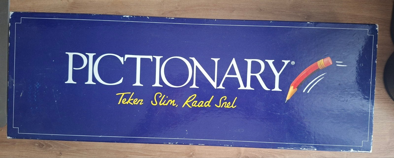 Pictionary: Teken Slim, Raad Snel - Het Tekenspel, Drie of vier spelers, Ophalen of Verzenden, Gebruikt, Parker Brothers