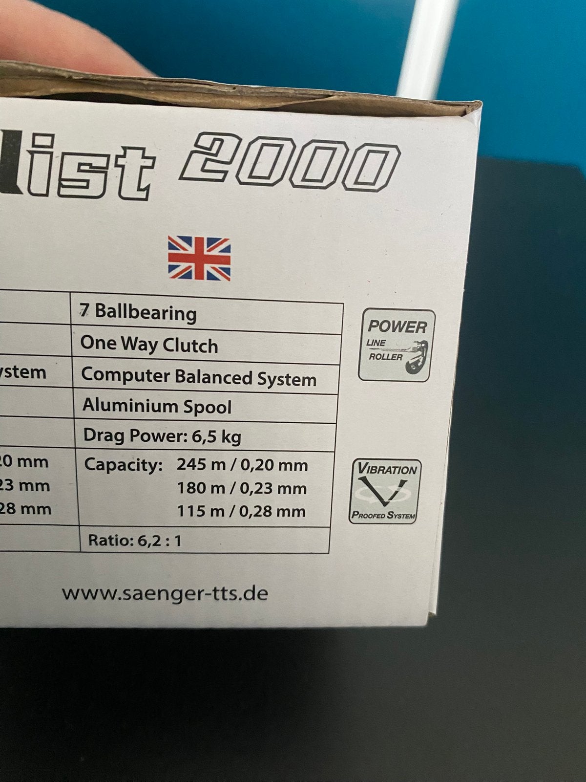 Saenger Blacklist 2000 7 lagers, D, Molen, Nieuw, Ophalen of Verzenden