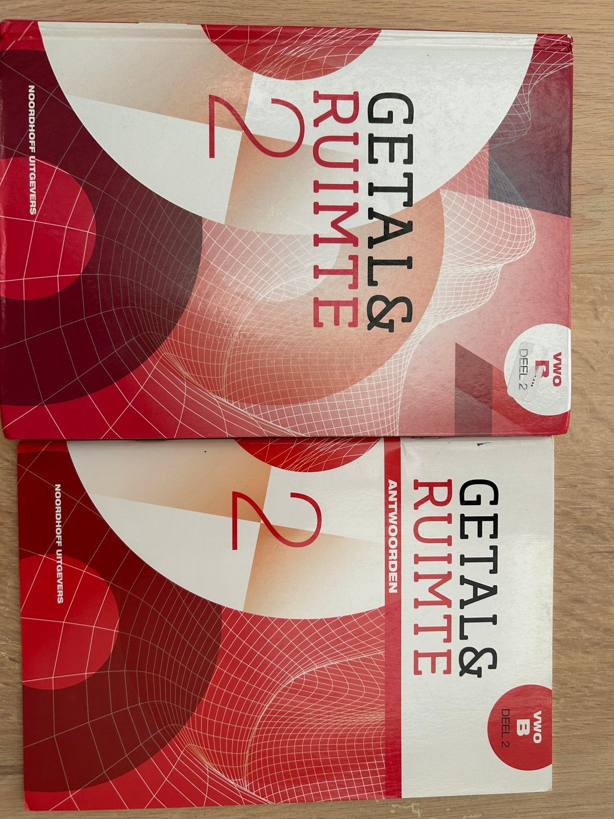 Getal & Ruimte VWO B deel 2 + Antwoordenboek, Ophalen of Verzenden
