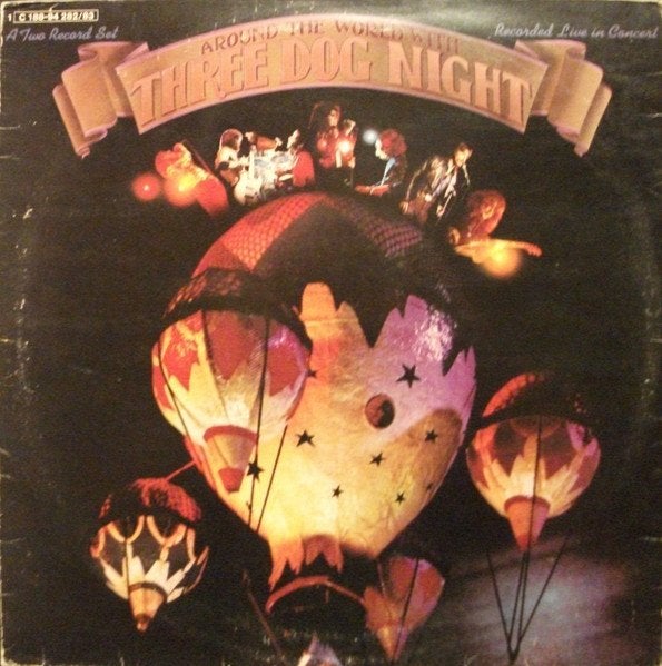 Three Dog Night – Around The World With Three Dog Night 2xlp, Ophalen of Verzenden, Gebruikt, 12 inch, Poprock