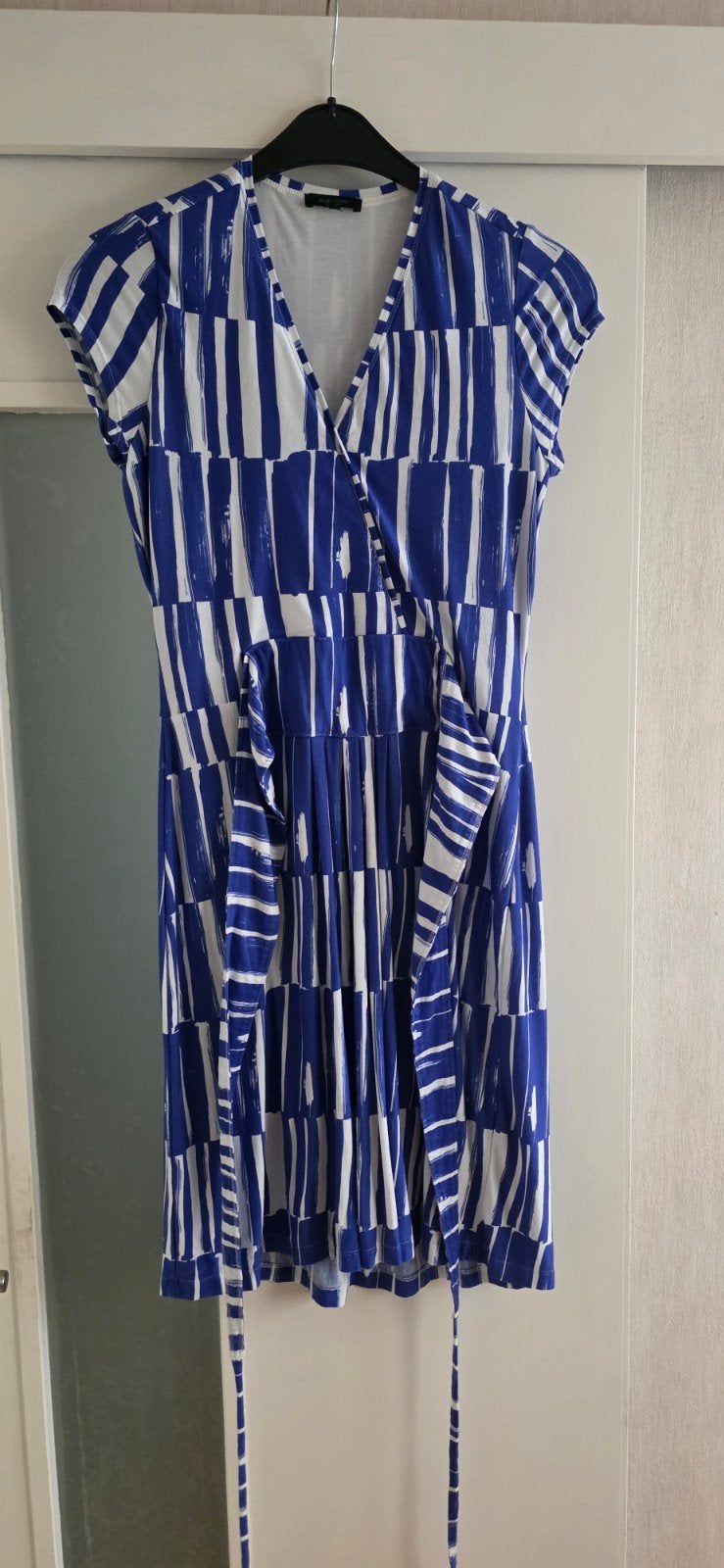 Claudia Sträter jurk maat 40 blauw wit gestreept, Ophalen of Verzenden