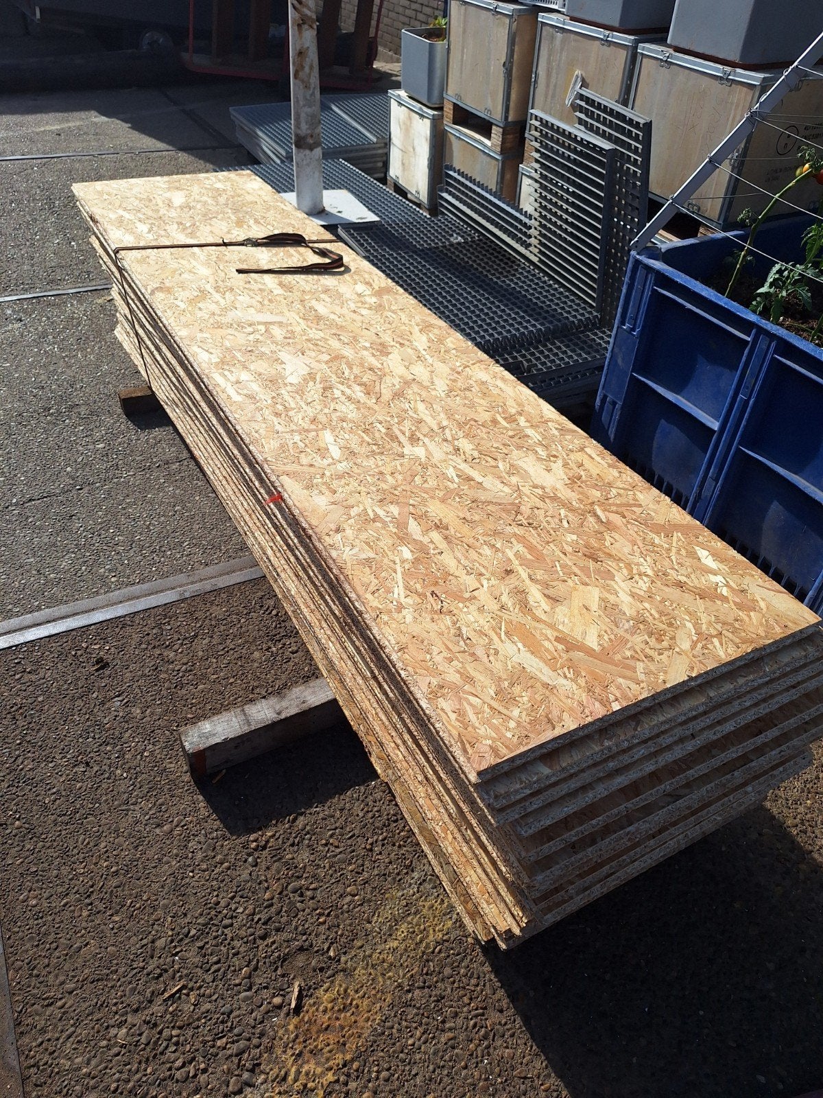 osb platen dakplaten vloerplaten, Ophalen, Zo goed als nieuw, Hout