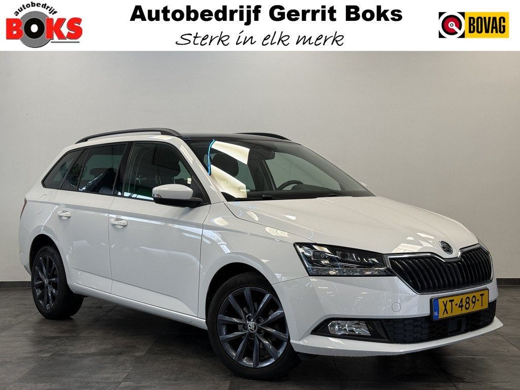 Skoda Fabia Combi 1.0 Business Edition Panoramadak Carplay F, Auto's, Skoda, Bedrijf, Te koop, Fabia, ABS, Airbags, Airconditioning