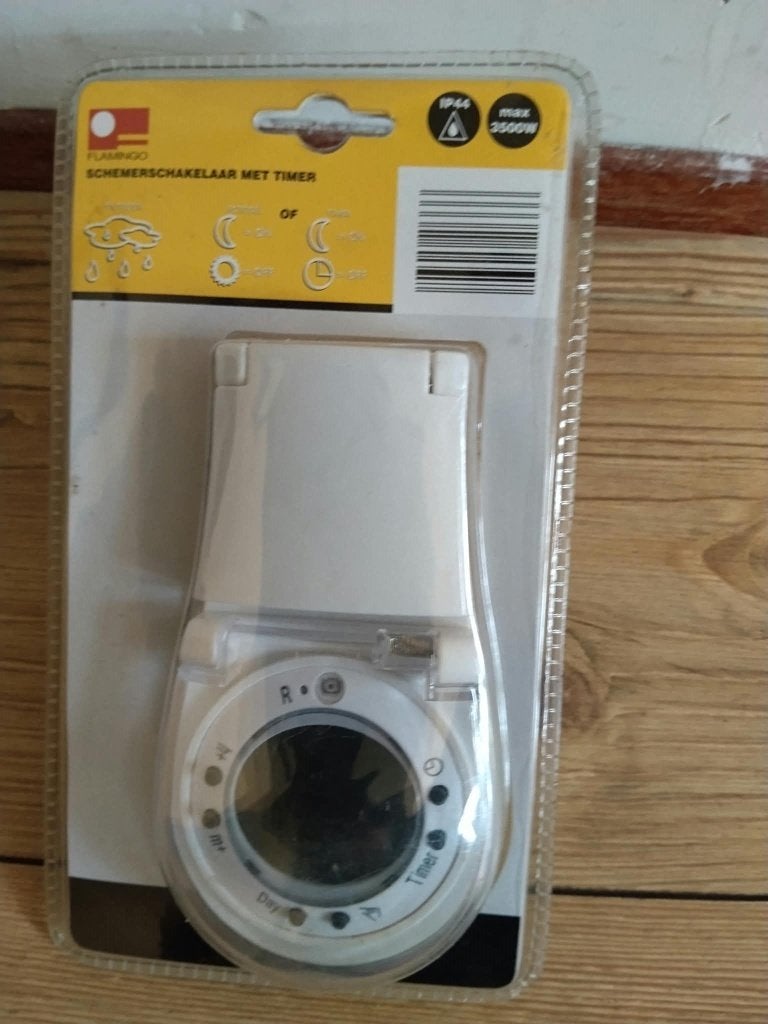 schemerschakelaar met timer, Ophalen, Overige materialen, Minder dan 50 watt, Overige typen