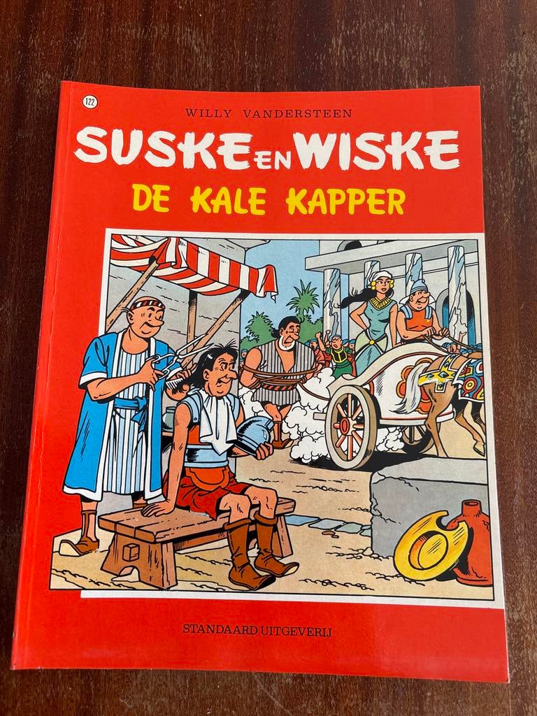 Suske en Wiske - De Kale Kapper (Nr. 122), Eén stripboek, Ophalen of Verzenden, Gelezen