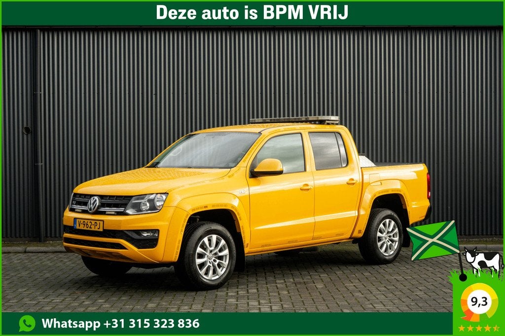 Volkswagen Amarok 3.0 V6 | 4Motion | 204 PK | Automaat | Car, Auto's, Automaat, Stof, Gebruikt, Bedrijf