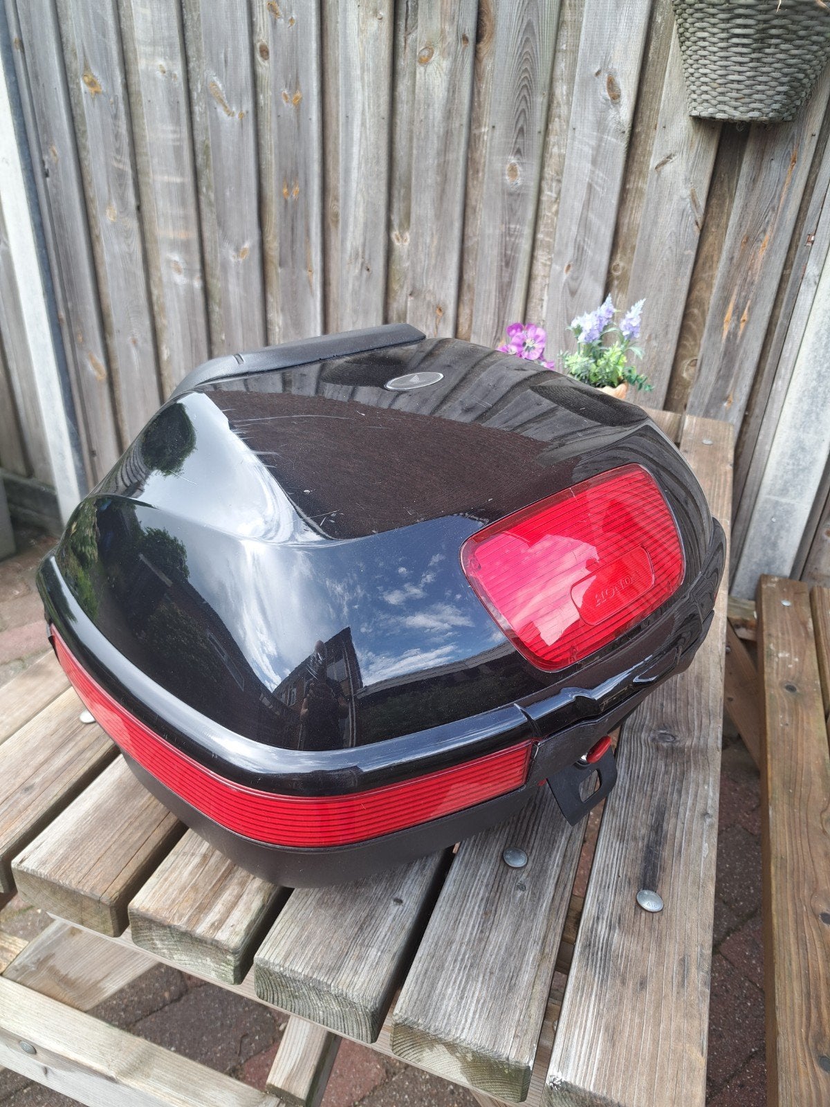 Honda Transalp 650 Grondplaat + Topkoffer, Ophalen, Gebruikt