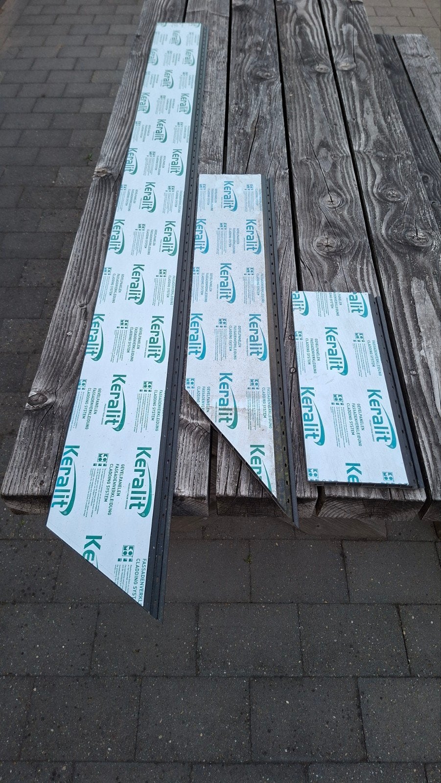 Keralit sponningdeel Classic nerf RAL 9005 zwart 190mm, Doe-het-zelf en Verbouw, Hout en Planken, Ophalen, Minder dan 25 mm, Nieuw